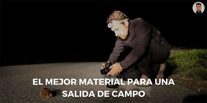 El mejor material para una salida de campo Mi material recomendado para ir al campo