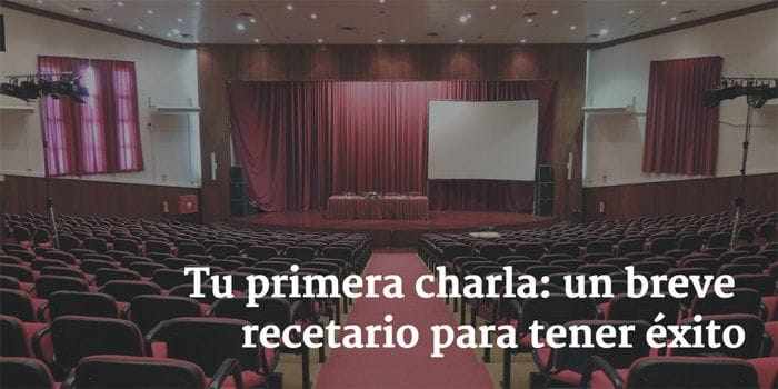 Tu primera charla