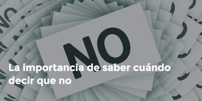 Decir NO