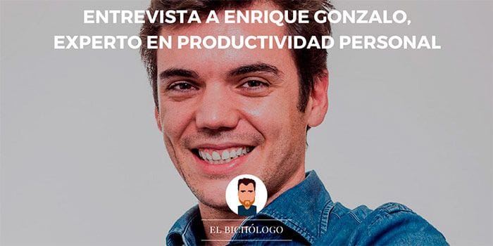 Entrevista Enrique Gonzalo, experto en productividad personal y CEO de Hightrack Enrique Gonzalo, experto en productividad personal