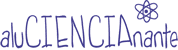 El logo de aluCIENCIAnante